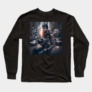 Content Creator in New York Long Sleeve T-Shirt